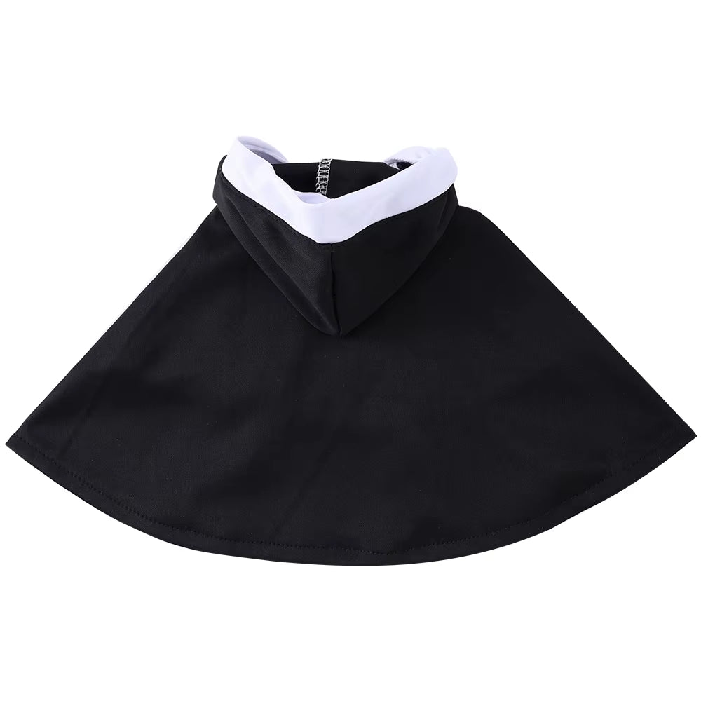 Funny Halloween Cat Cosplay Costumes Dress up Party Kitten Jesus Nun Clothes for Small Medium Dogs Cats Puppy Pet Accessories